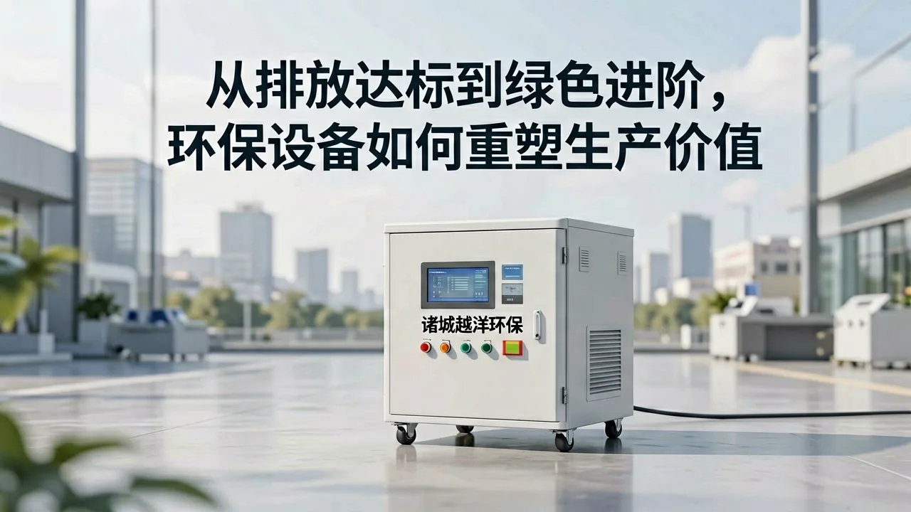 从排放达标到绿色进阶,环保设备如何重塑生产价值